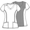 Ženska Infinity bluza okruglog izreza 2624A - Image 3