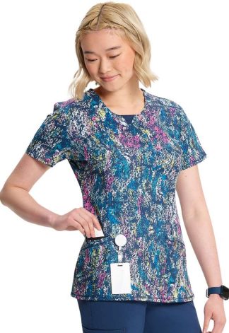 Infinity bluza sa dezenom Colorful Distress - CK609_CFDS